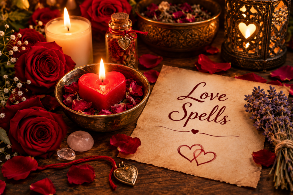 Love Spells for relationship guidance and romantic connections by Anand Acharya Ji.